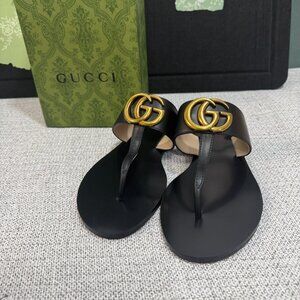 Gucci Women’s Black Slippers